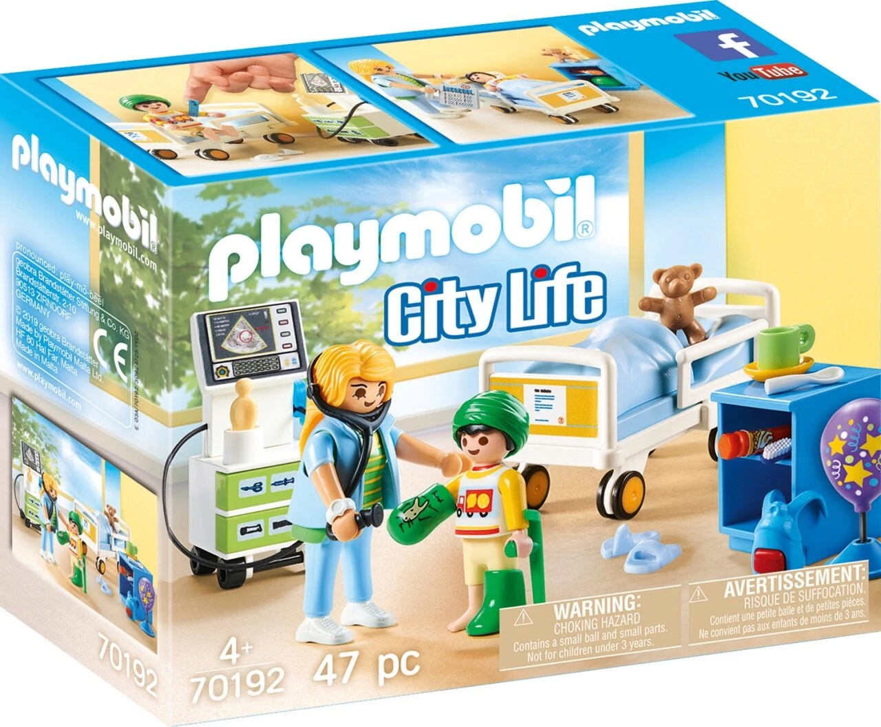 PLAYMOBIL® 70192 Kinderkrankenzimmer 3 PLAYMOBIL® 70192 Kinderkrankenzimmer