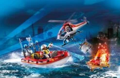 PLAYMOBIL® 70335 Feuerwehreinsatz Mit Heli Und Boot -Playmobil Verkaufsgeschäft playmobil 70335 feuerwehreinsatz mit heli und boot 2