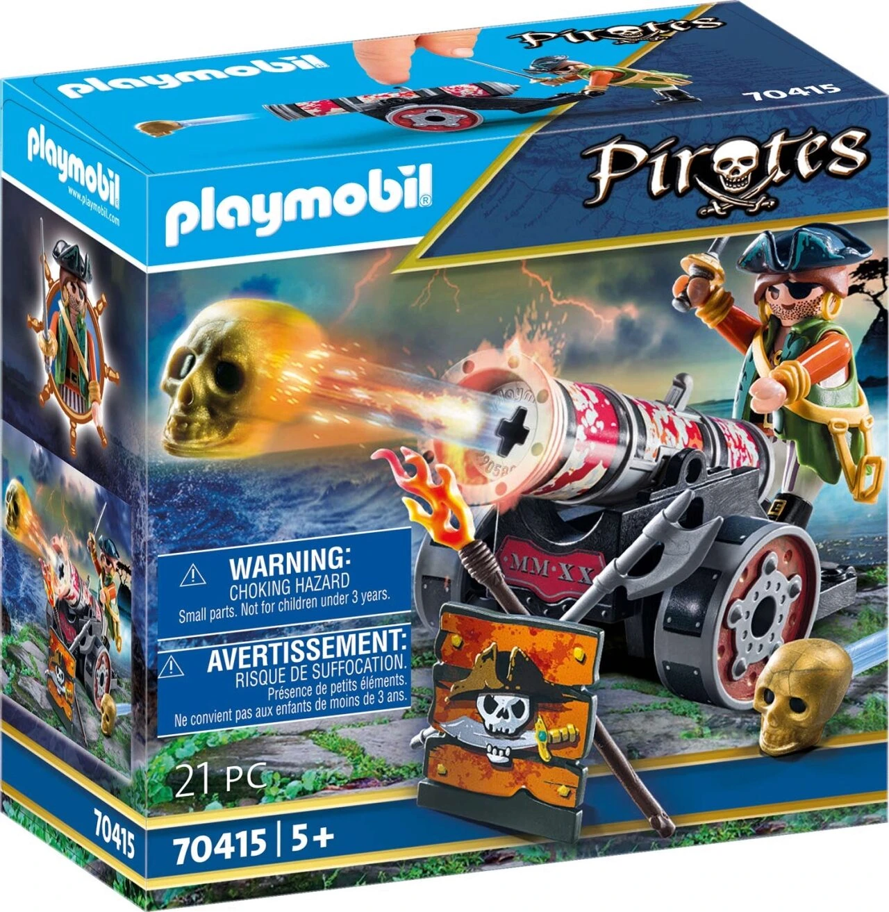 PLAYMOBIL® 70415 Pirat Mit Kanone 3 PLAYMOBIL® 70415 Pirat Mit Kanone