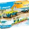 PLAYMOBIL® 70436 Strandauto Mit Kanuanhänger -Playmobil Verkaufsgeschäft playmobil 70436 strandauto mit kanuanhanger