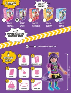 Playmobil 70473 Viona "Comic World" -Playmobil Verkaufsgeschäft playmobil 70473 viona comic world 2