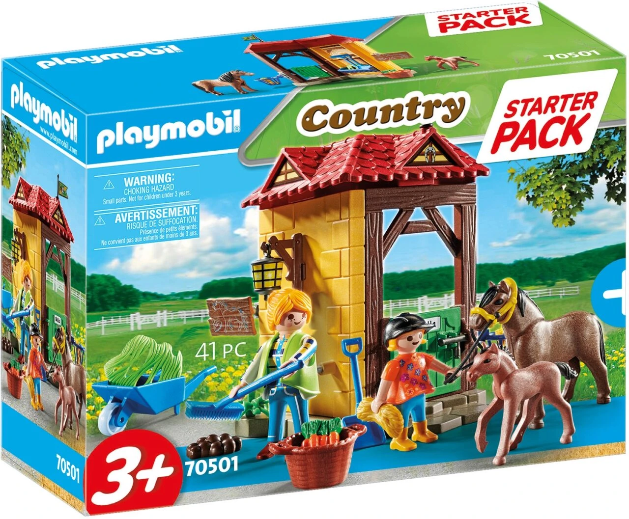 PLAYMOBIL 70501 Starter Pack Reiterhof 3 PLAYMOBIL 70501 Starter Pack Reiterhof