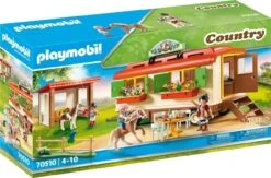 PLAYMOBIL 70510 Ponycamp-Übernachtungswagen
