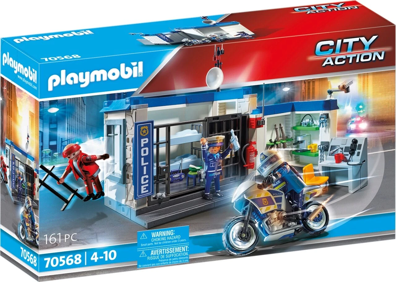 PLAYMOBIL 70568 Polizei: Flucht Aus Dem Gefängnis 3 PLAYMOBIL 70568 Polizei: Flucht Aus Dem Gefängnis
