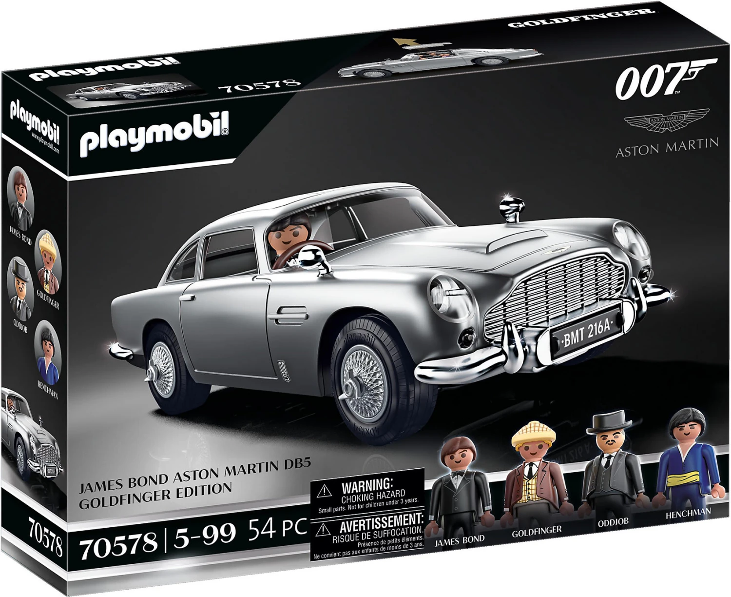 Playmobil 70578 James Bond Aston Martin DB5 - Goldfinger Edition 3 Playmobil 70578 James Bond Aston Martin DB5 - Goldfinger Edition