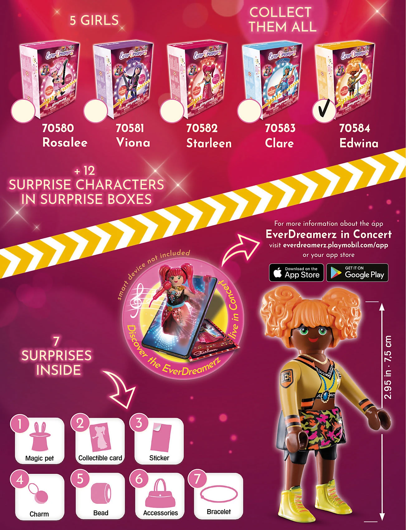 Playmobil 70584 Edwina - Music World 5 Playmobil 70584 Edwina - Music World – Bild 3