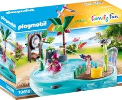 PLAYMOBIL 70610 Spaßbecken Mit Wasserspritze