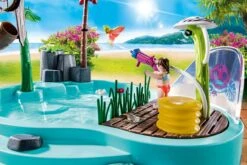 PLAYMOBIL 70610 Spaßbecken Mit Wasserspritze -Playmobil Verkaufsgeschäft playmobil 70610 spa becken mit wasserspritze 3
