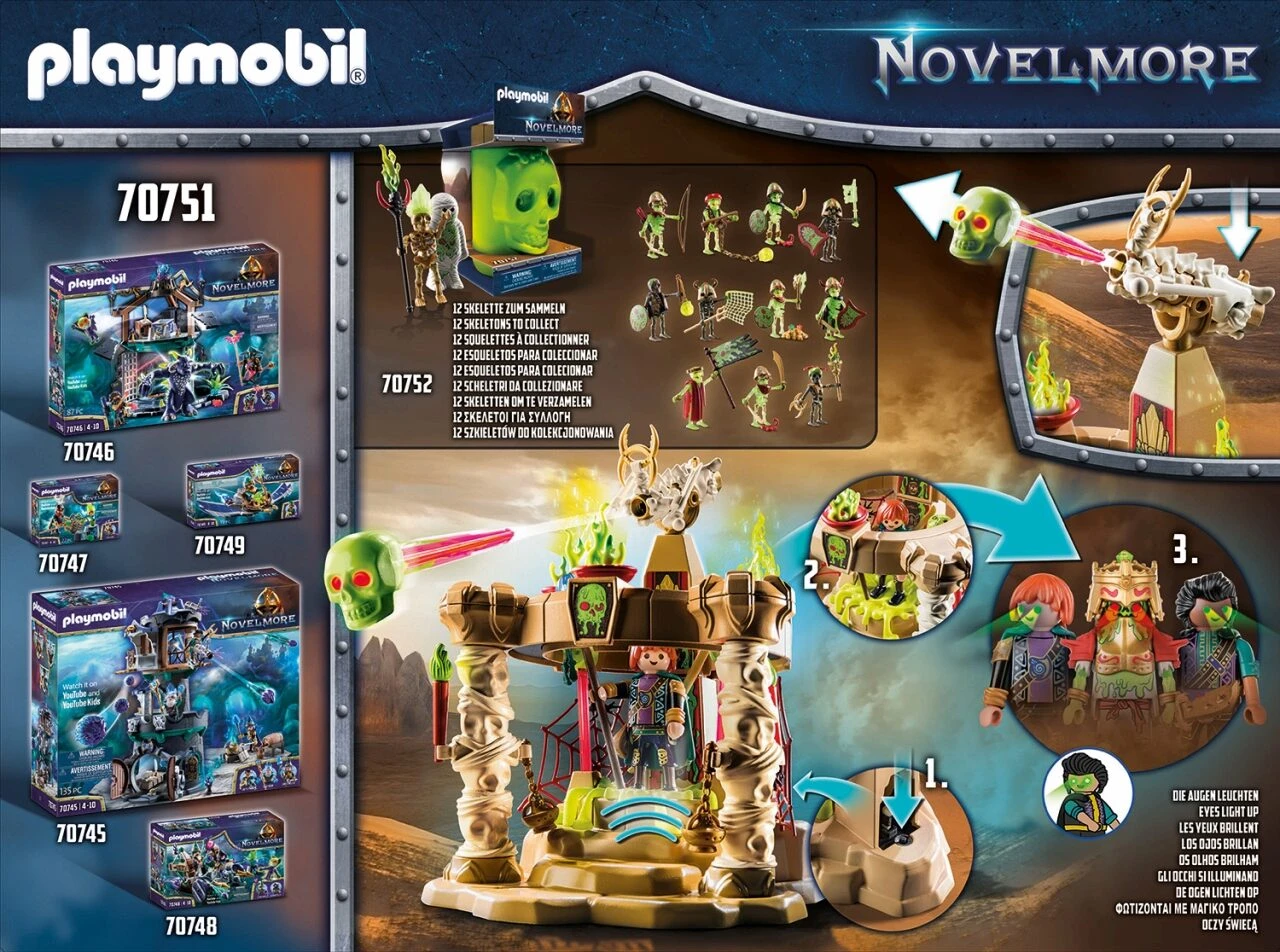 PLAYMOBIL 70751 Sal'ahari Sands - Tempel Der Skelettarmee 4 PLAYMOBIL 70751 Sal'ahari Sands - Tempel Der Skelettarmee – Bild 2