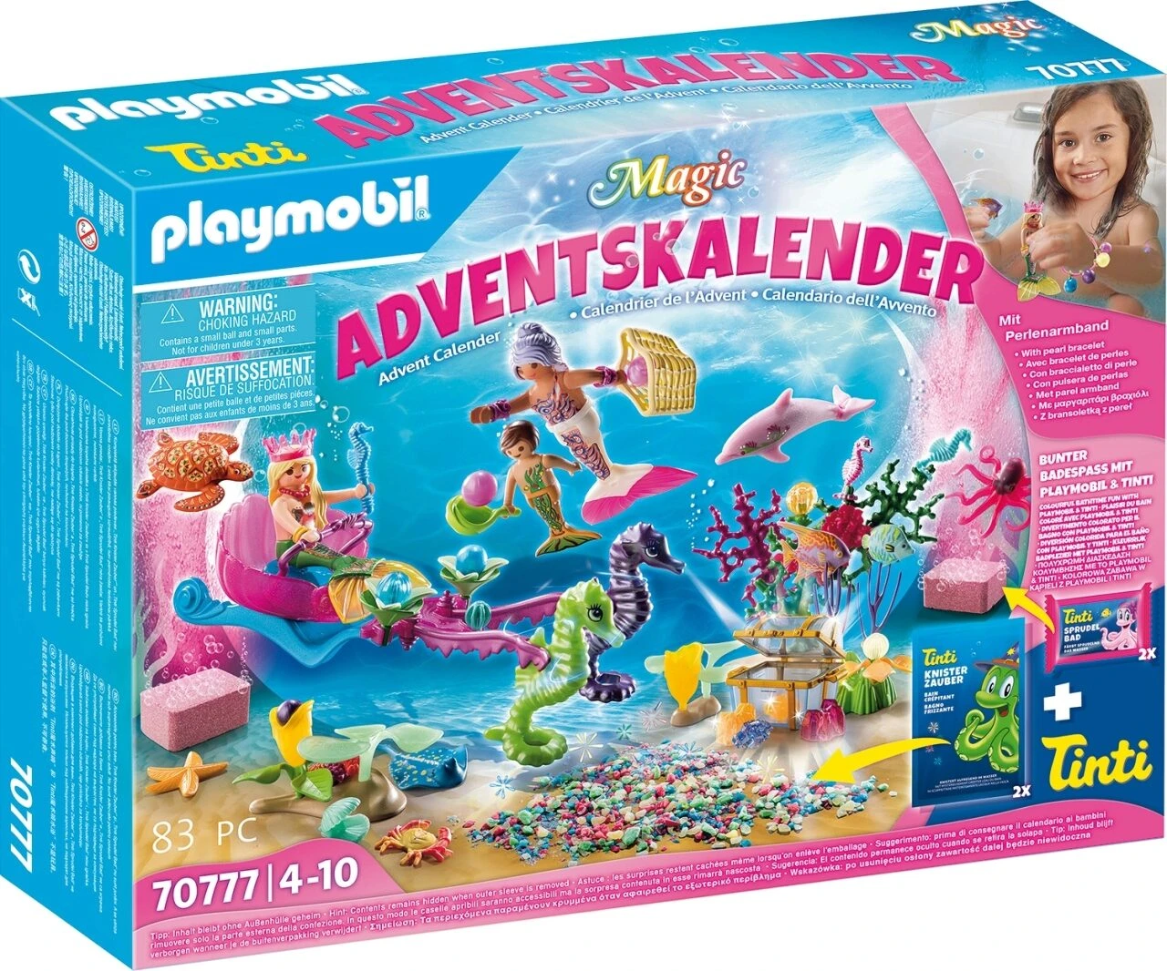 PLAYMOBIL 70777 Adventskalender "Badespaß Meerjungfrauen" 3 PLAYMOBIL 70777 Adventskalender "Badespaß Meerjungfrauen"