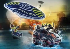 PLAYMOBIL 70781 Polizei-Fallschirm: Verfolgung Des Amphibien-Fahrzeugs -Playmobil Verkaufsgeschäft playmobil 70781 polizei fallschirm verfolgung des amphibien fahrzeugs 2