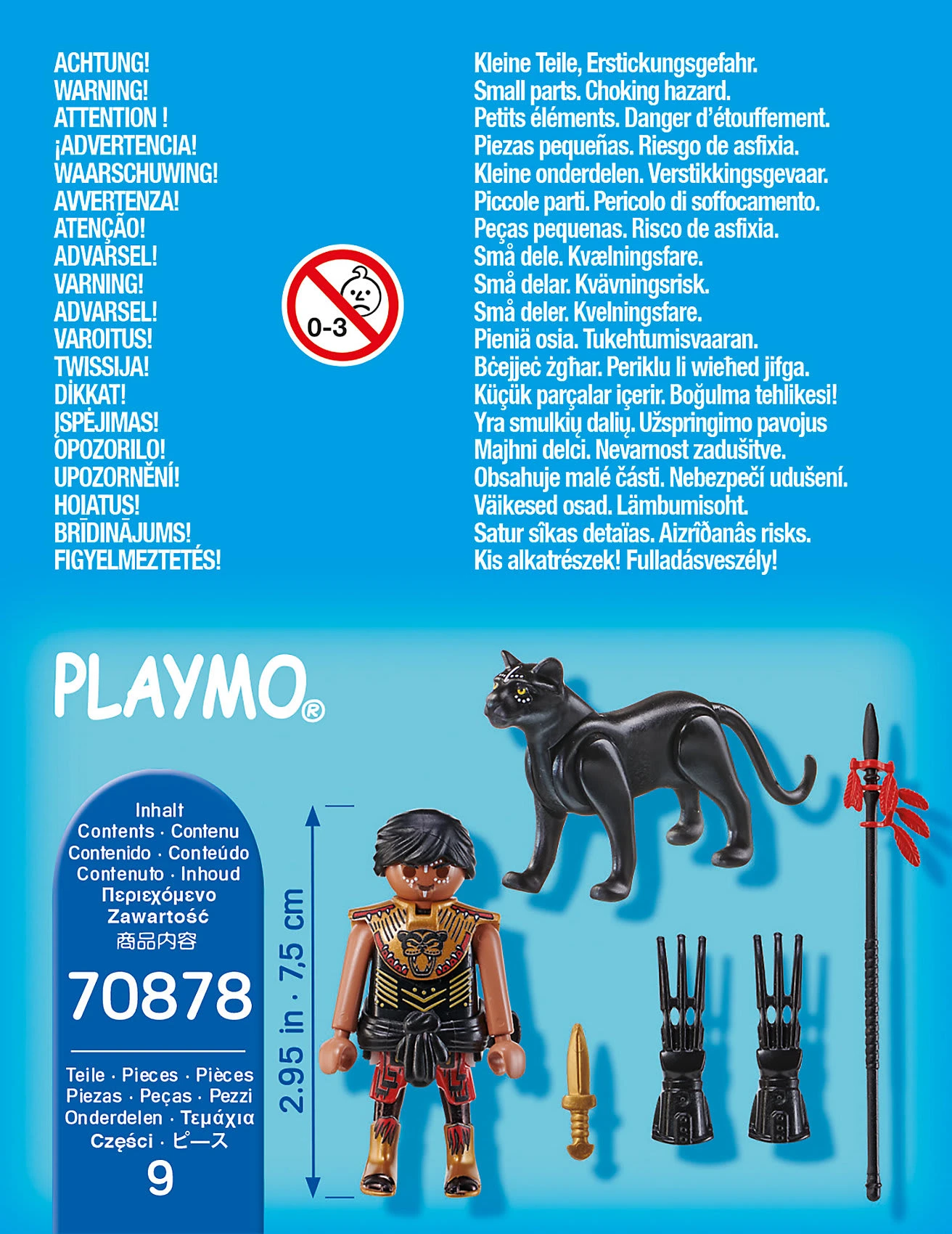 Playmobil 70878 Krieger Mit Panther 6 Playmobil 70878 Krieger Mit Panther – Bild 4