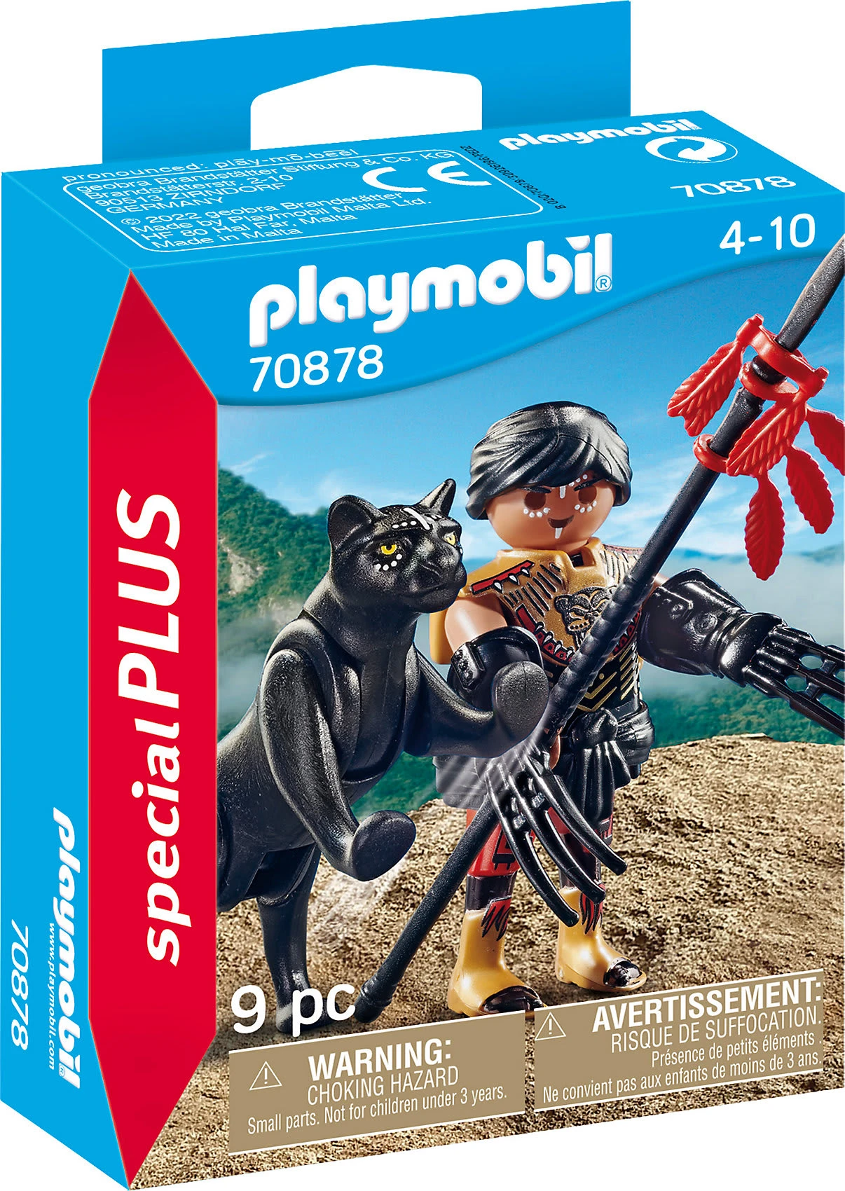 Playmobil 70878 Krieger Mit Panther 3 Playmobil 70878 Krieger Mit Panther