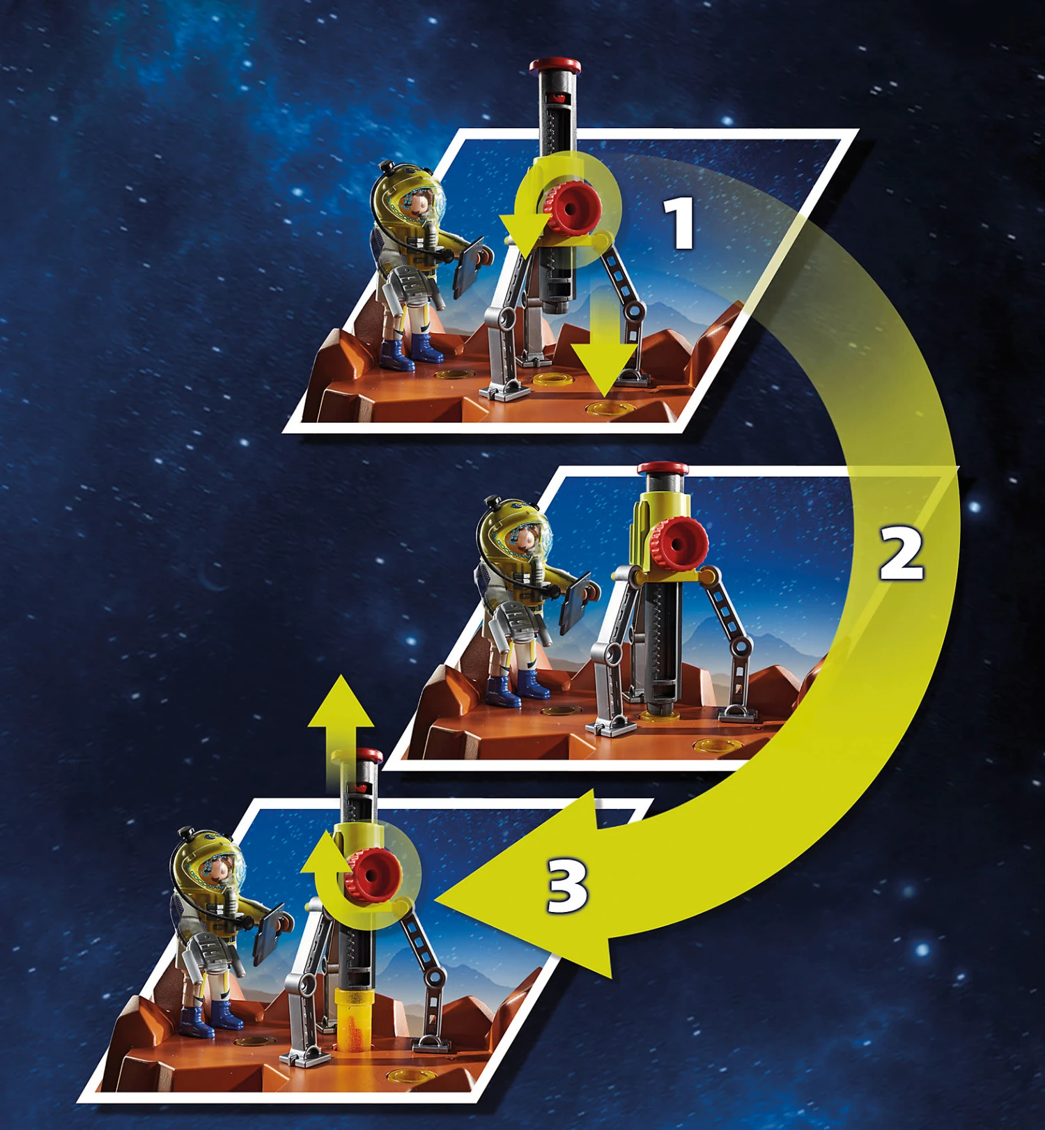 PLAYMOBIL® 70888 Mars-Expedition Mit Fahrzeugen 9 PLAYMOBIL® 70888 Mars-Expedition Mit Fahrzeugen – Bild 7