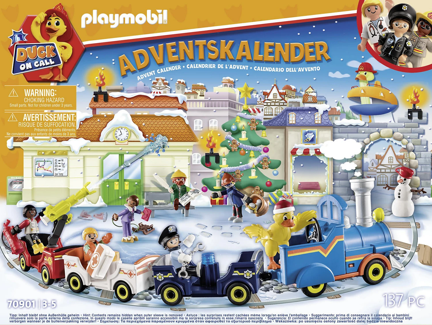 Playmobil 70901 DUCK ON CALL - Adventskalender 6 Playmobil 70901 DUCK ON CALL - Adventskalender – Bild 4