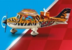 PLAYMOBIL® 70902 Air Stuntshow Propeller-Flugzeug "Tiger" -Playmobil Verkaufsgeschäft playmobil 70902 air stuntshow propeller flugzeug tiger 3