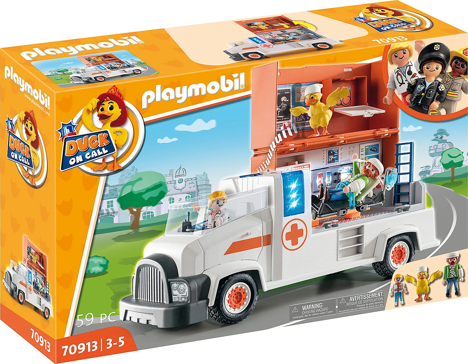 Playmobil 70913 Duck On Call - Notarzt Truck 3 Playmobil 70913 Duck On Call - Notarzt Truck