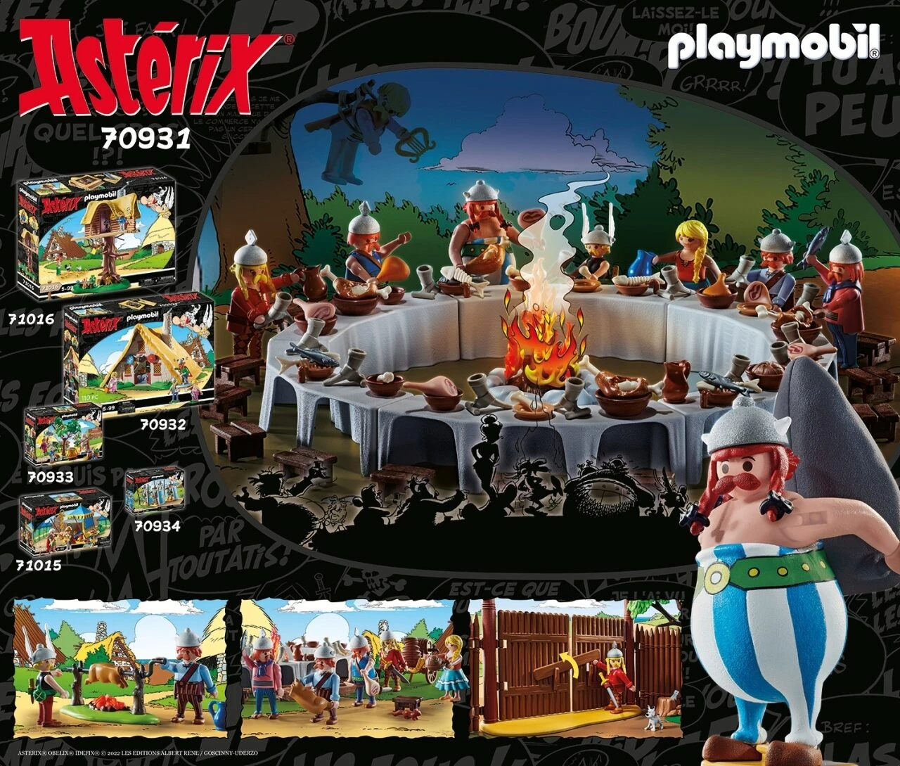 PLAYMOBIL® 70931 Asterix: Großes Dorffest 4 PLAYMOBIL® 70931 Asterix: Großes Dorffest – Bild 2