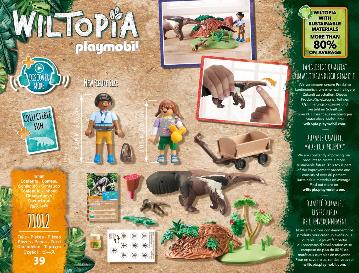 Playmobil 71012 Wiltopia Ameisenbärpflege Ab 4 Jahren 6 Playmobil 71012 Wiltopia Ameisenbärpflege Ab 4 Jahren – Bild 4