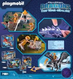 PLAYMOBIL® 71081 Dragons: The Nine Realms - Thunder & Tom -Playmobil Verkaufsgeschäft playmobil 71081 dragons the nine realms thunder tom 1