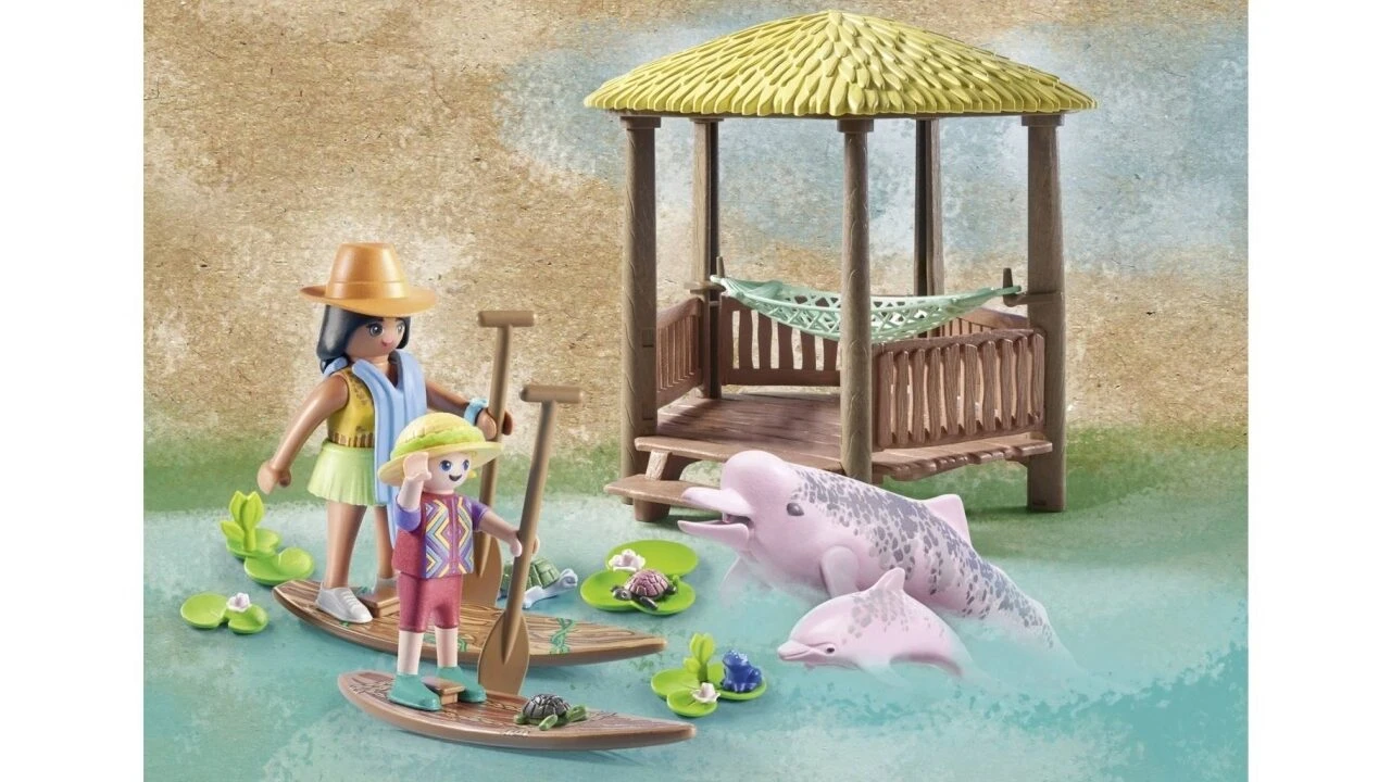 PLAYMOBIL® 71143 Wiltopia - Paddeltour Mit Den Flussdelfinen 5 PLAYMOBIL® 71143 Wiltopia - Paddeltour Mit Den Flussdelfinen – Bild 3