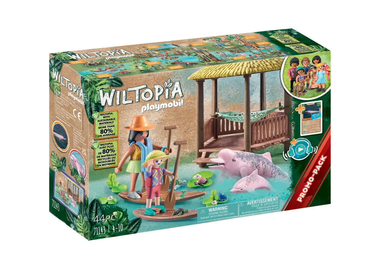 PLAYMOBIL® 71143 Wiltopia - Paddeltour Mit Den Flussdelfinen 3 PLAYMOBIL® 71143 Wiltopia - Paddeltour Mit Den Flussdelfinen
