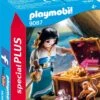 PLAYMOBIL® 9087 Piratin Mit Schatztruhe -Playmobil Verkaufsgeschäft playmobil 9087 piratin mit schatztruhe