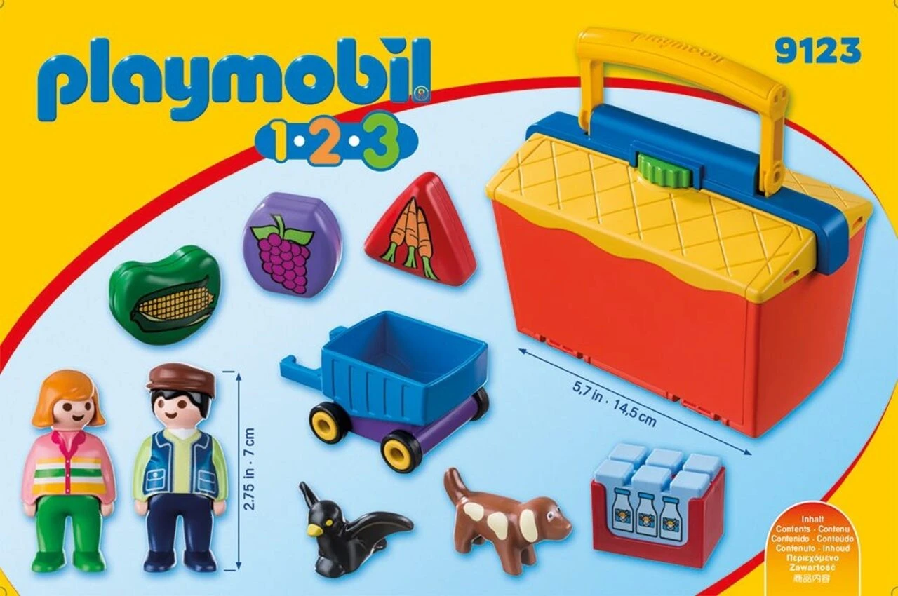 PLAYMOBIL® 9123 Mein Marktstand Zum Mitnehmen 4 PLAYMOBIL® 9123 Mein Marktstand Zum Mitnehmen – Bild 2