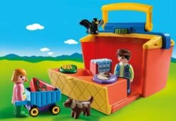 PLAYMOBIL® 9123 Mein Marktstand Zum Mitnehmen 7 PLAYMOBIL® 9123 Mein Marktstand Zum Mitnehmen -Playmobil Verkaufsgeschäft playmobil 9123 mein marktstand zum mitnehmen 2