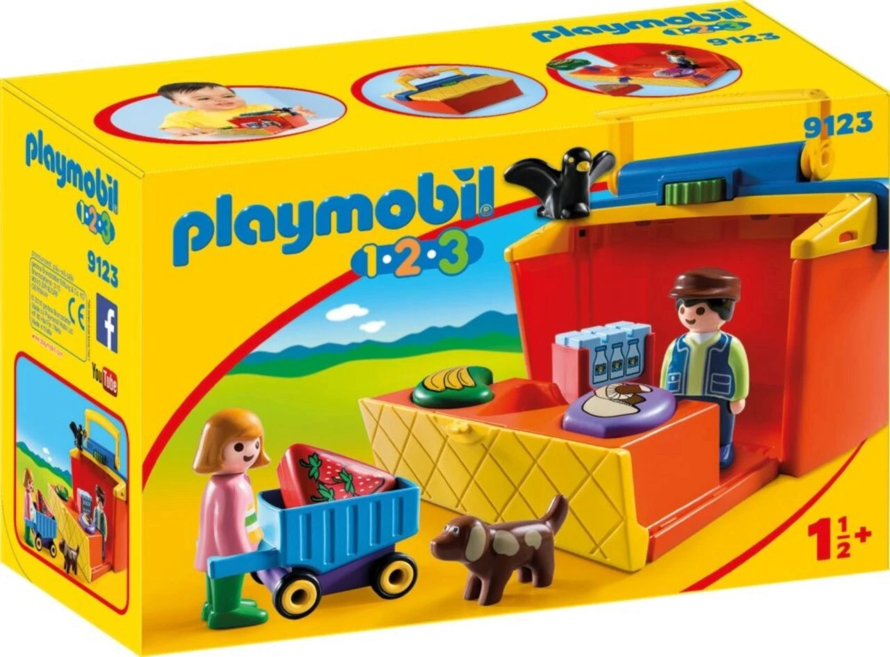 PLAYMOBIL® 9123 Mein Marktstand Zum Mitnehmen 3 PLAYMOBIL® 9123 Mein Marktstand Zum Mitnehmen