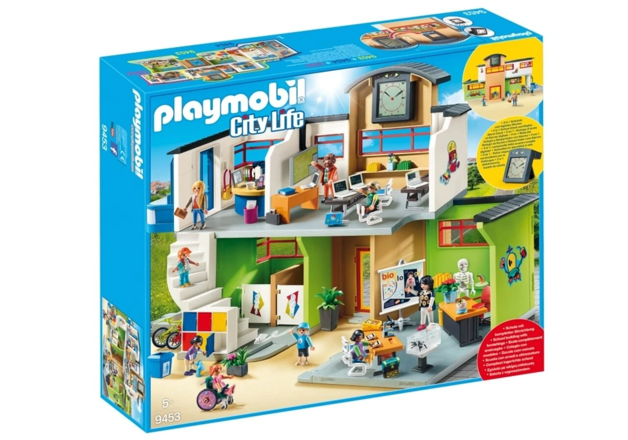 PLAYMOBIL® 9453 Große Schule Mit Einrichtung 3 PLAYMOBIL® 9453 Große Schule Mit Einrichtung