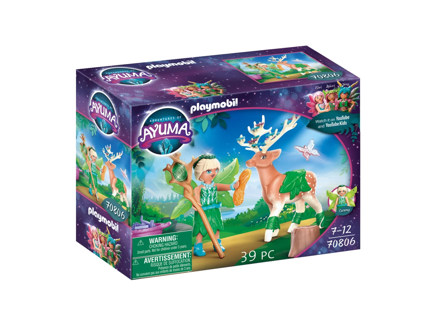 Playmobil Adventures Of Ayuma 4er Set: 70799 Gemeinschaftsbaum + 70806 Forest Fairy Mit Seelentier + 70803 Crystal Fairy Und Bat Fairy Mit Seelentieren + 70802 Knight Fairy Mit Seelentier 6 Playmobil Adventures Of Ayuma 4er Set: 70799 Gemeinschaftsbaum + 70806 Forest Fairy Mit Seelentier + 70803 Crystal Fairy Und Bat Fairy Mit Seelentieren + 70802 Knight Fairy Mit Seelentier – Bild 4
