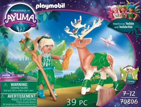 Playmobil Adventures Of Ayuma 4er Set: 70799 Gemeinschaftsbaum + 70806 Forest Fairy Mit Seelentier + 70803 Crystal Fairy Und Bat Fairy Mit Seelentieren + 70802 Knight Fairy Mit Seelentier 7 Playmobil Adventures Of Ayuma 4er Set: 70799 Gemeinschaftsbaum + 70806 Forest Fairy Mit Seelentier + 70803 Crystal Fairy Und Bat Fairy Mit Seelentieren + 70802 Knight Fairy Mit Seelentier – Bild 5