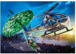 PLAYMOBIL City Action 70569 Polizei-Hubschrauber: Fallschirm-Verfolgung, Für Kinder Von 4 - 10 Jahre -Playmobil Verkaufsgeschäft playmobil city action 70569 polizei hubschrauber fallschirm verfolgung fuer kinder von 4 10 jahre 3