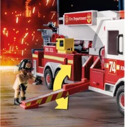 Playmobil City Action - Feuerwehrauto: US-Turmleiter 70935 21 Playmobil City Action - Feuerwehrauto: US-Turmleiter 70935 -Playmobil Verkaufsgeschäft playmobil city action brandweerwagen us tower ladder 70935 6