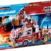 Playmobil City Action - Feuerwehrauto: US-Turmleiter 70935 -Playmobil Verkaufsgeschäft playmobil city action feuerwehrauto us turmleiter 70935