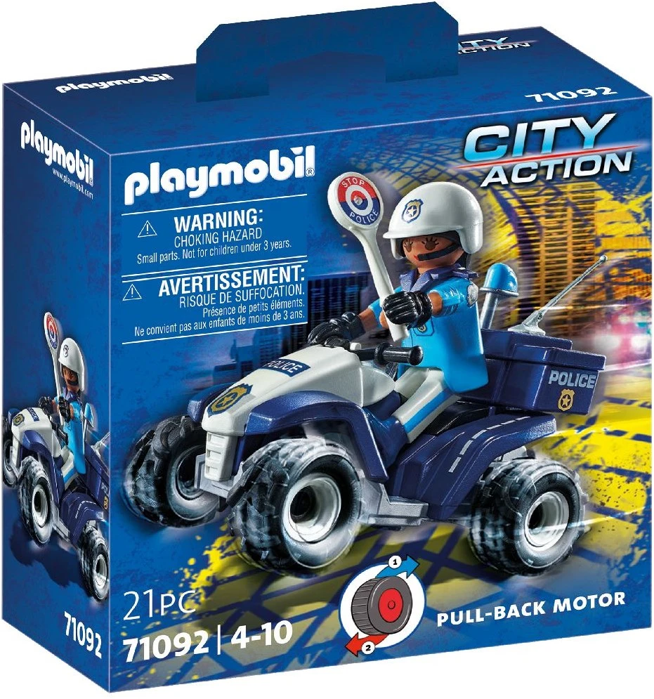 Playmobil City Action - Polizei - Speed Quad 71092 3 Playmobil City Action - Polizei - Speed Quad 71092