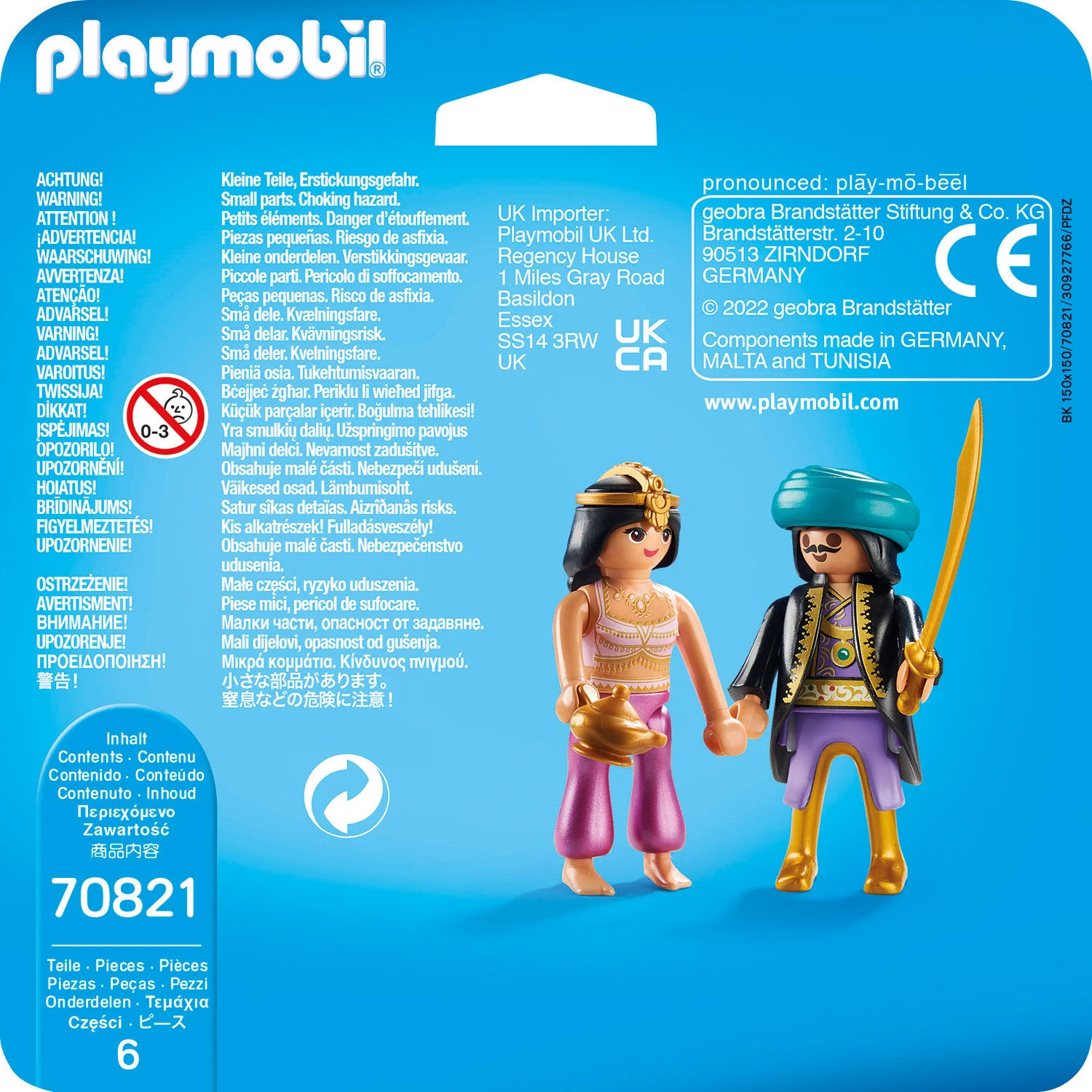 Playmobil DuoPack Orientalisches Königspaar Für 4-10 Jahren 5 Playmobil DuoPack Orientalisches Königspaar Für 4-10 Jahren – Bild 3