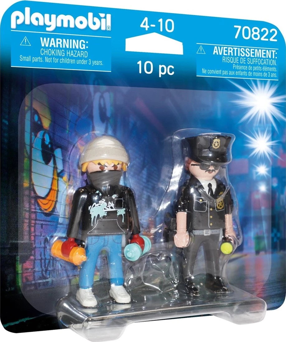 Playmobil DuoPacks - DuoPack Polizist Und Sprinkleranlage 70822 4 Playmobil DuoPacks - DuoPack Polizist Und Sprinkleranlage 70822 – Bild 2