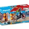 PLAYMOBIL® 70553 Stuntshow Motorrad Mit Feuerwand