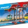 PLAYMOBIL® 70770 Portalkran Mit Containern -Playmobil Verkaufsgeschäft playmobil playmobil r 70770 portalkran mit containern