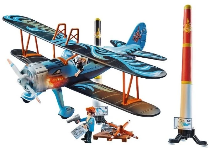 Playmobil Stunt Show - Air Stunt Show Doppeldecker Phoenix" 70831" 4 Playmobil Stunt Show - Air Stunt Show Doppeldecker Phoenix" 70831" – Bild 2