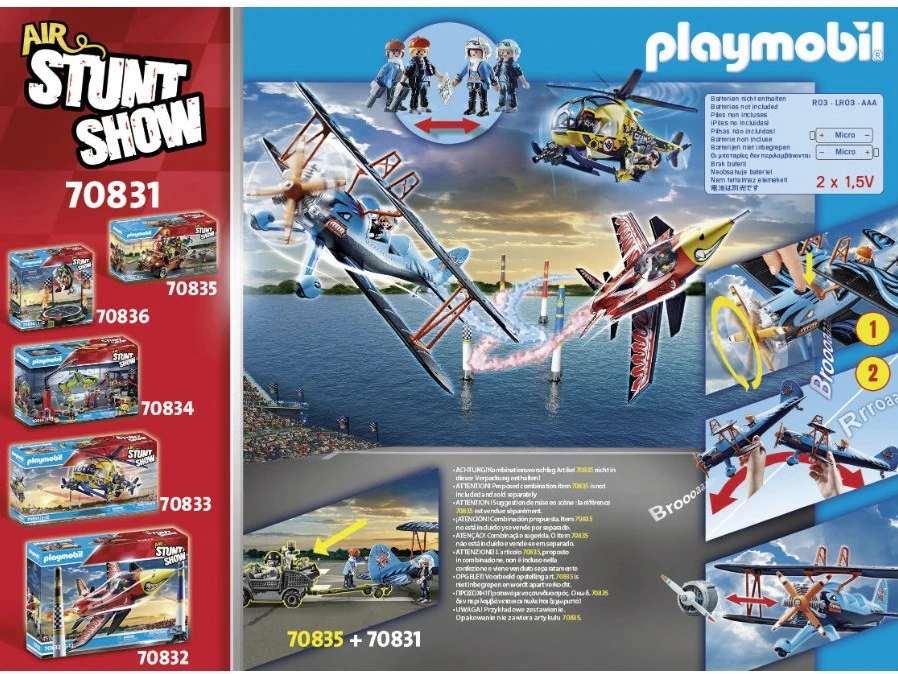 Playmobil Stunt Show - Air Stunt Show Doppeldecker Phoenix" 70831" 11 Playmobil Stunt Show - Air Stunt Show Doppeldecker Phoenix" 70831" – Bild 9