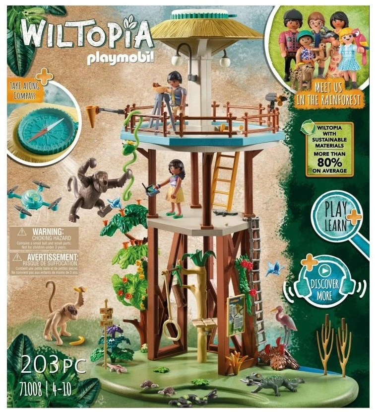 Playmobil Wiltopia - Forschungsstation Mit Kompass 71008 3 Playmobil Wiltopia - Forschungsstation Mit Kompass 71008